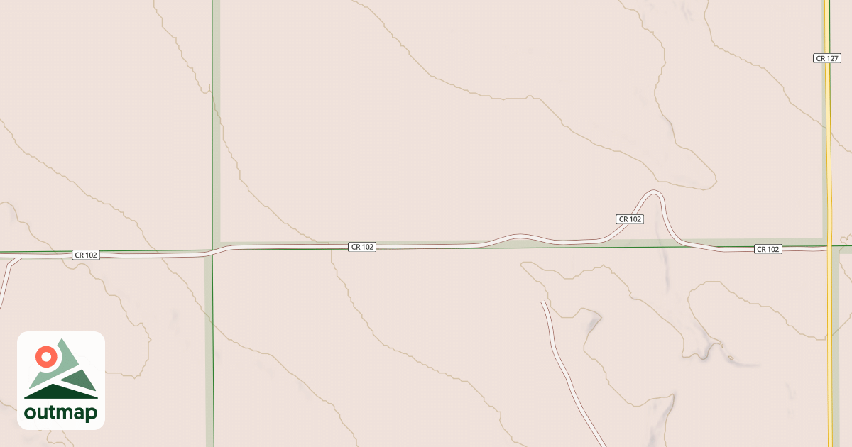 Map of ROAD 102