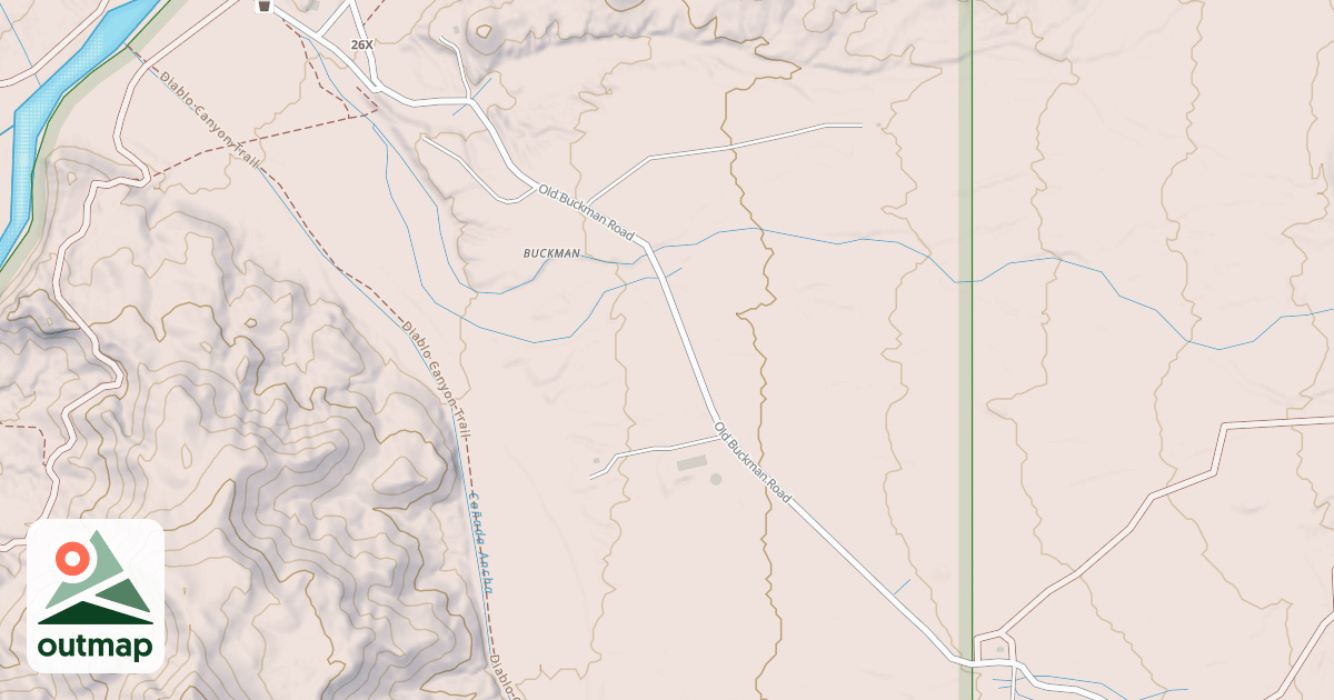 Map of BUCKMAN ROAD