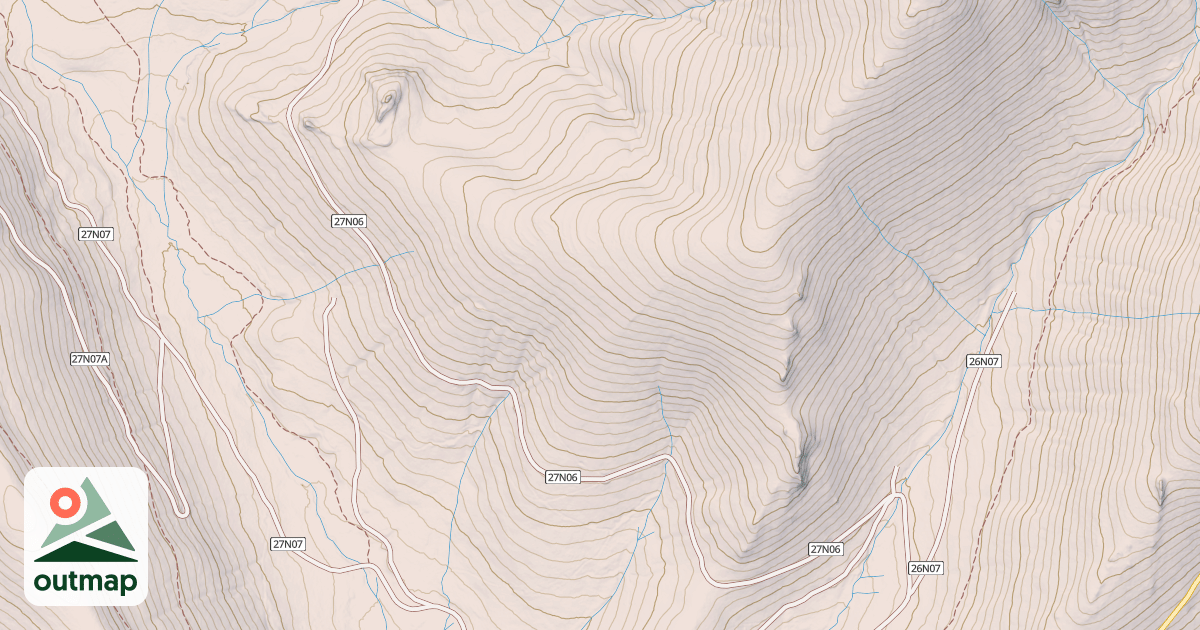 Map of NORTH PHILBROOK