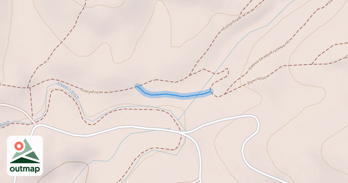 Map of Rebel Ridge North
