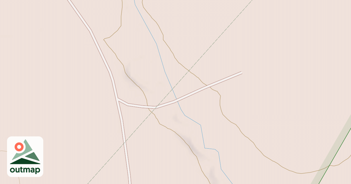 Map of FLAT ROCK E