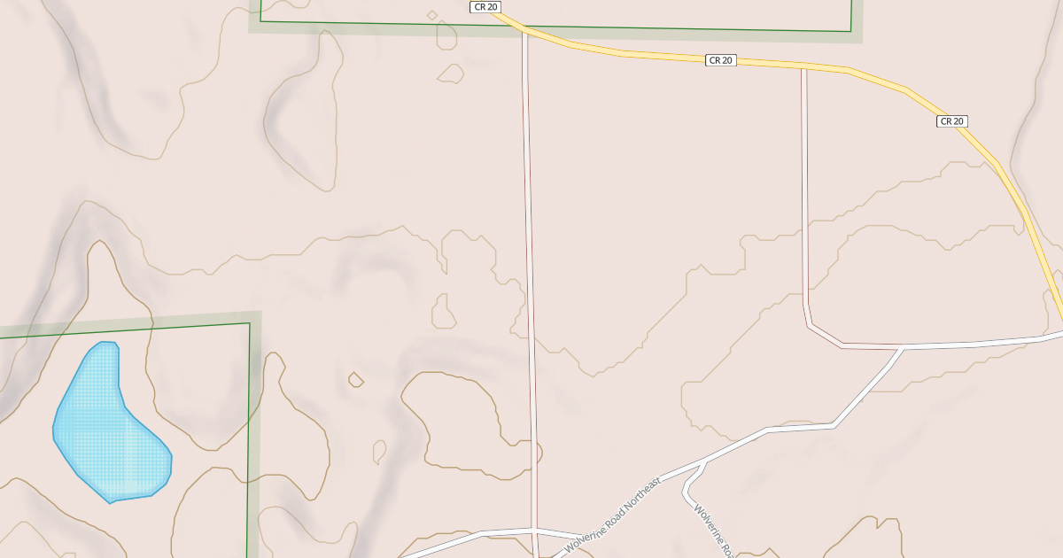 Map preview of NORTH KITCHI LAKE