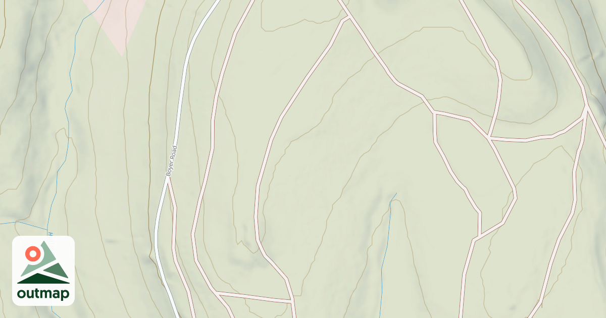 Map of Whiskey Springs Trails