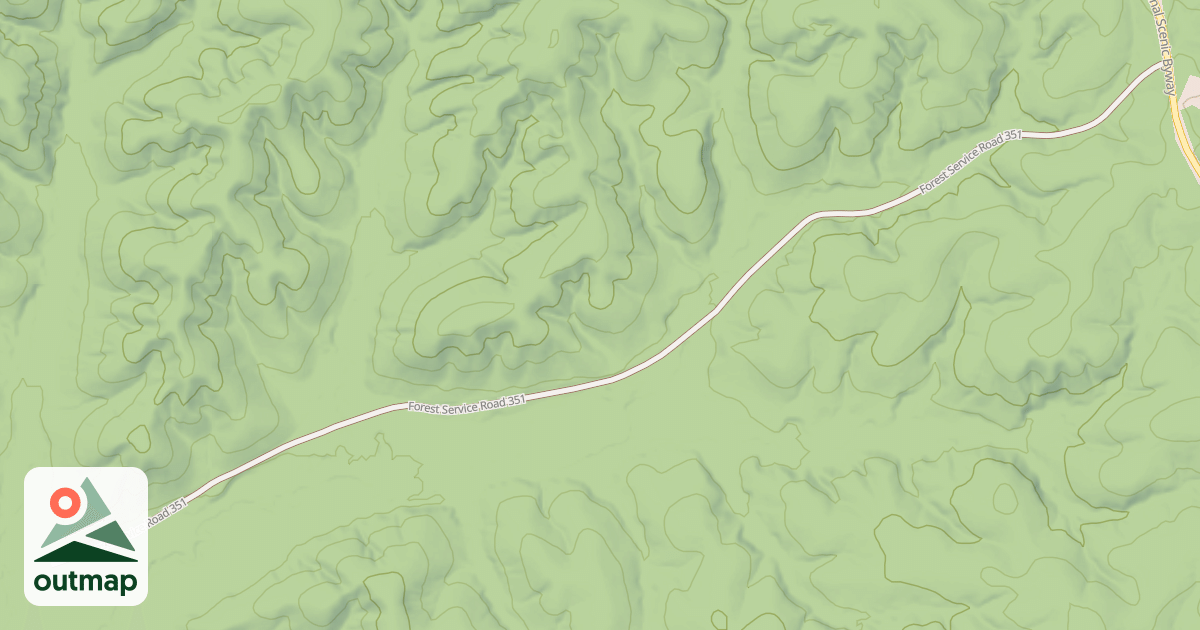 Map of JONES HOLLOW ROAD