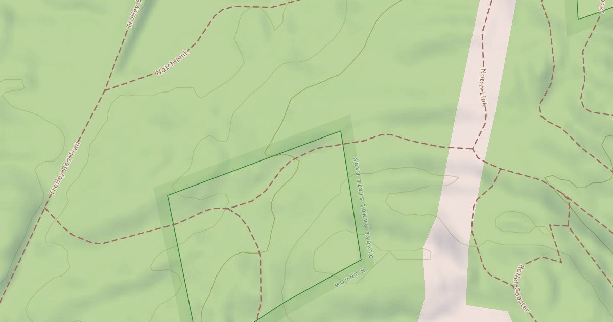 Map preview of Roller Coaster Trail