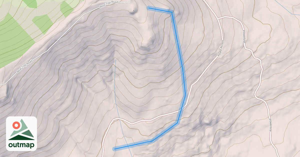 Map of East Ridge