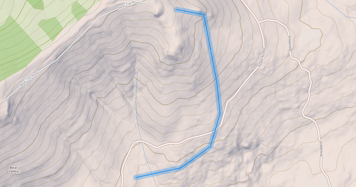 Map preview of East Ridge
