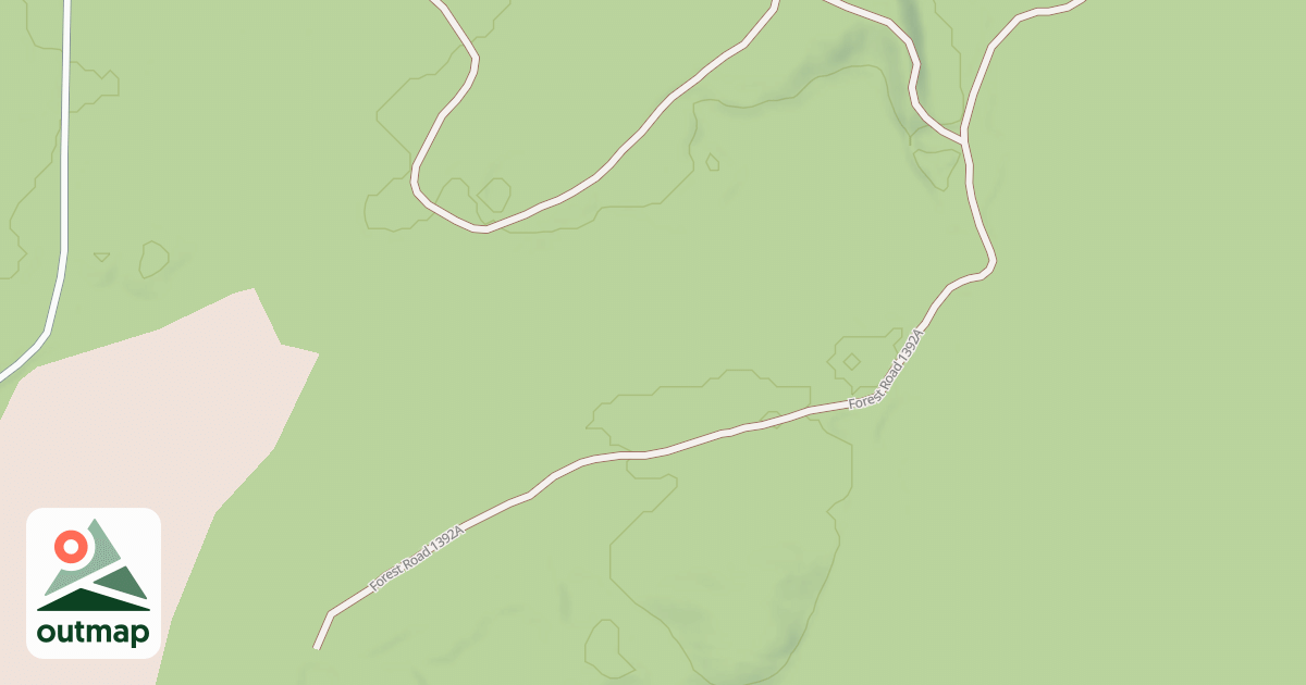 Map of FR 1392A