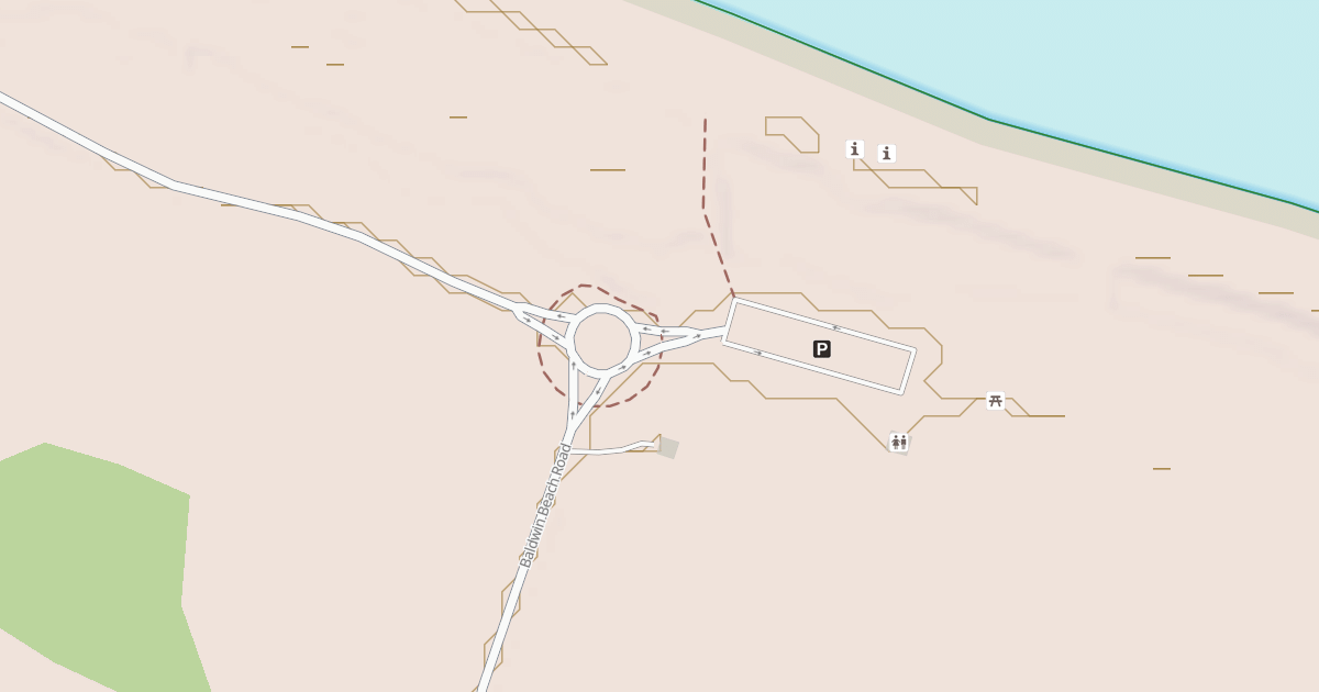 Map preview of BALDWIN BEACH SPUR