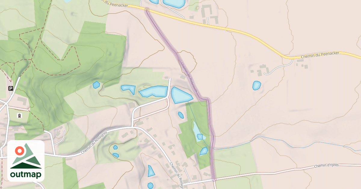 Map of Chemin de Piebrouck