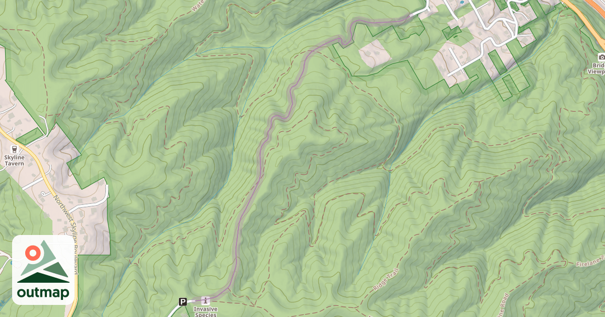 Map of Northwest Springville Road