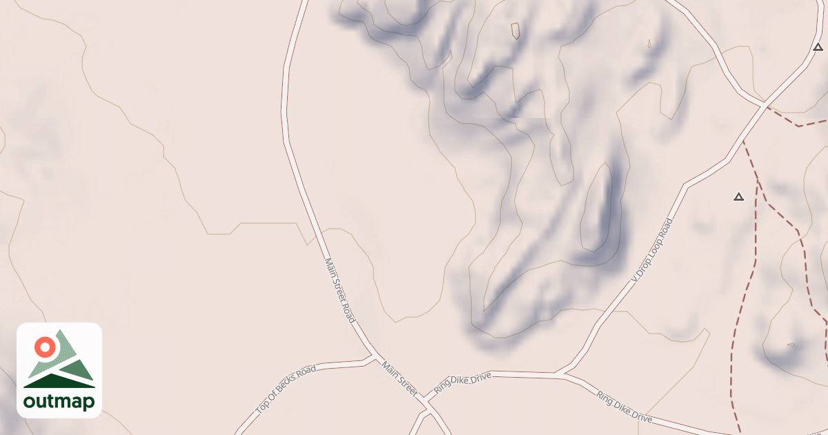 Map of BLM National GTLF Public Motorized Roads 42f17c93-6cbf-4966-a086-83168645c28f