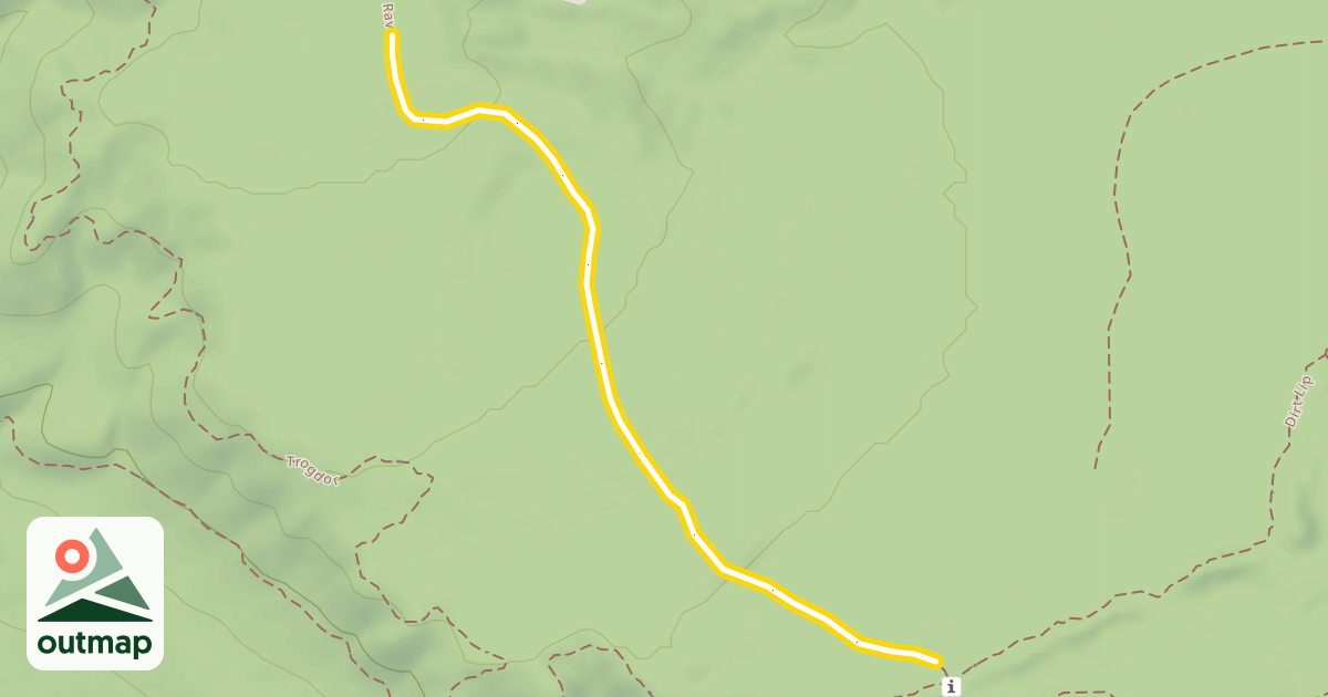 Map of Raven Trail