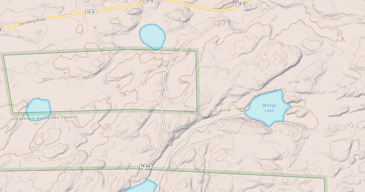 Map preview of MADDEN LAKE