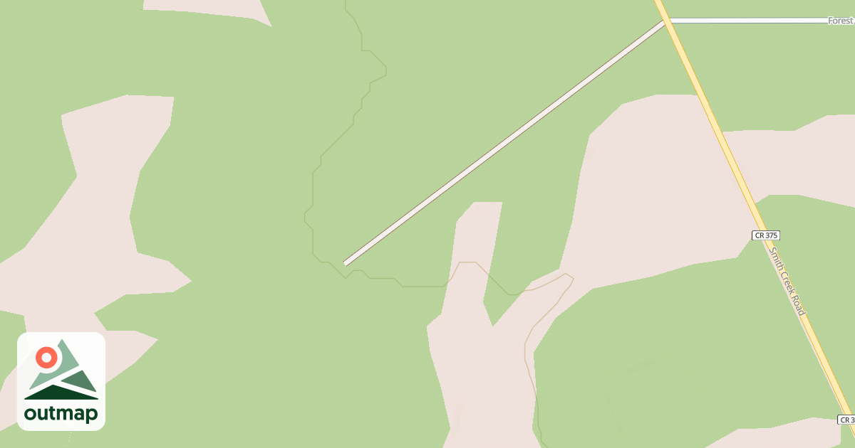 Map of USFS Motor Vehicle Use Map Roads {DEB9719E-3880-4660-95B7-61D3652F071B}