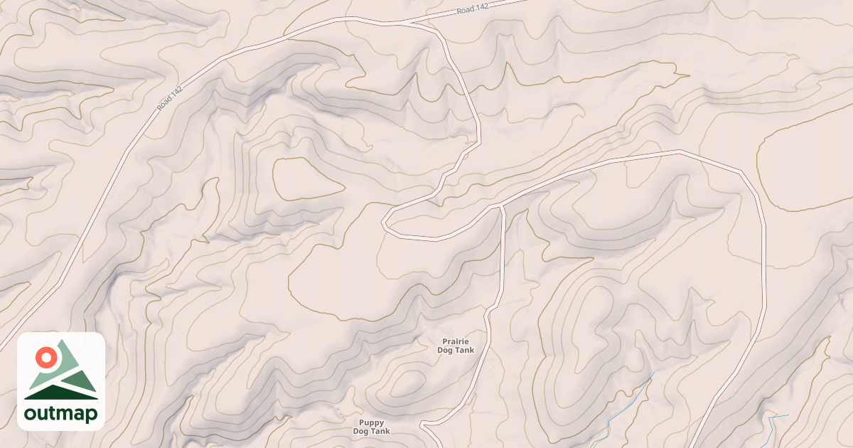 Map of PRAIRIE DOG TANK