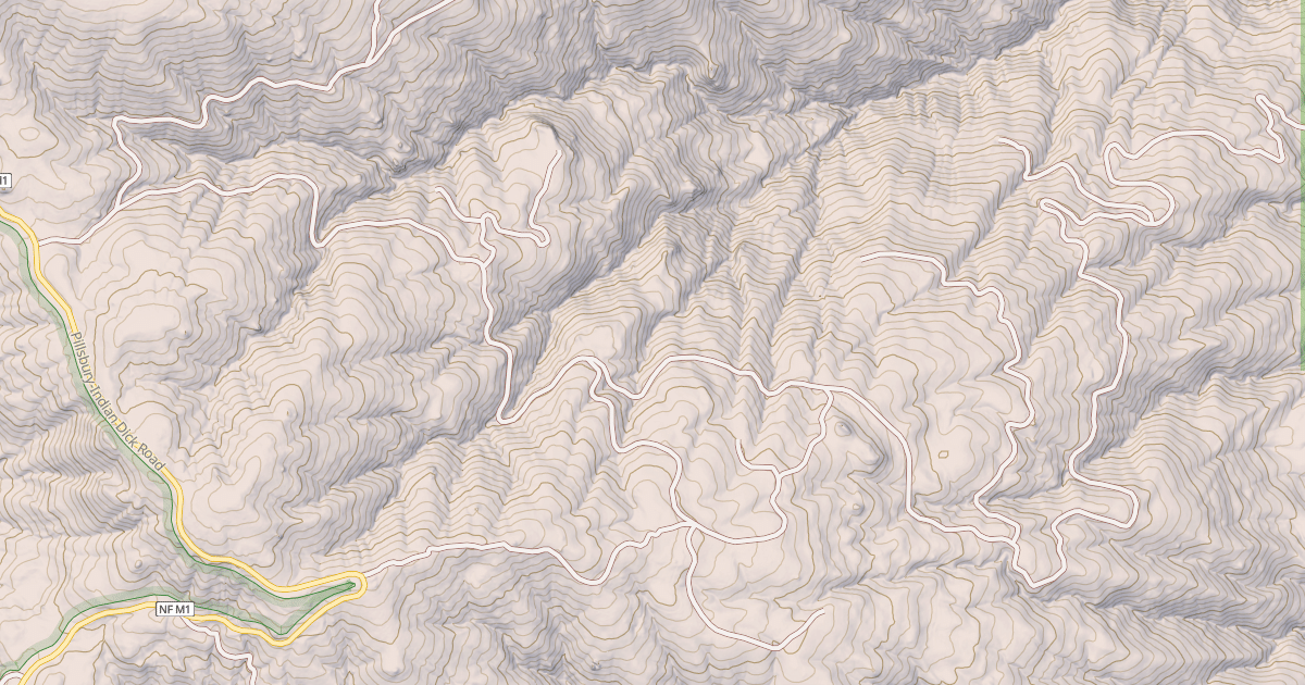 Map preview of MC COY RIDGE