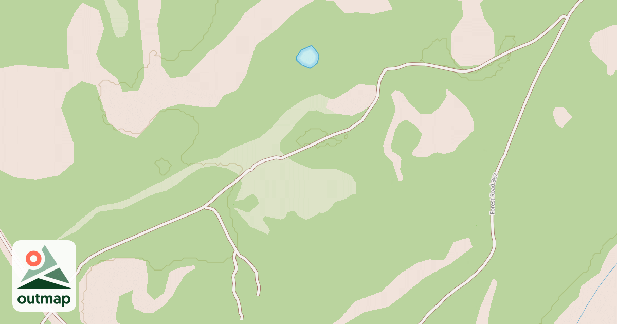 Map of USFS Motor Vehicle Use Map Roads {58075892-E845-4C2D-A663-7532CC790AA3}
