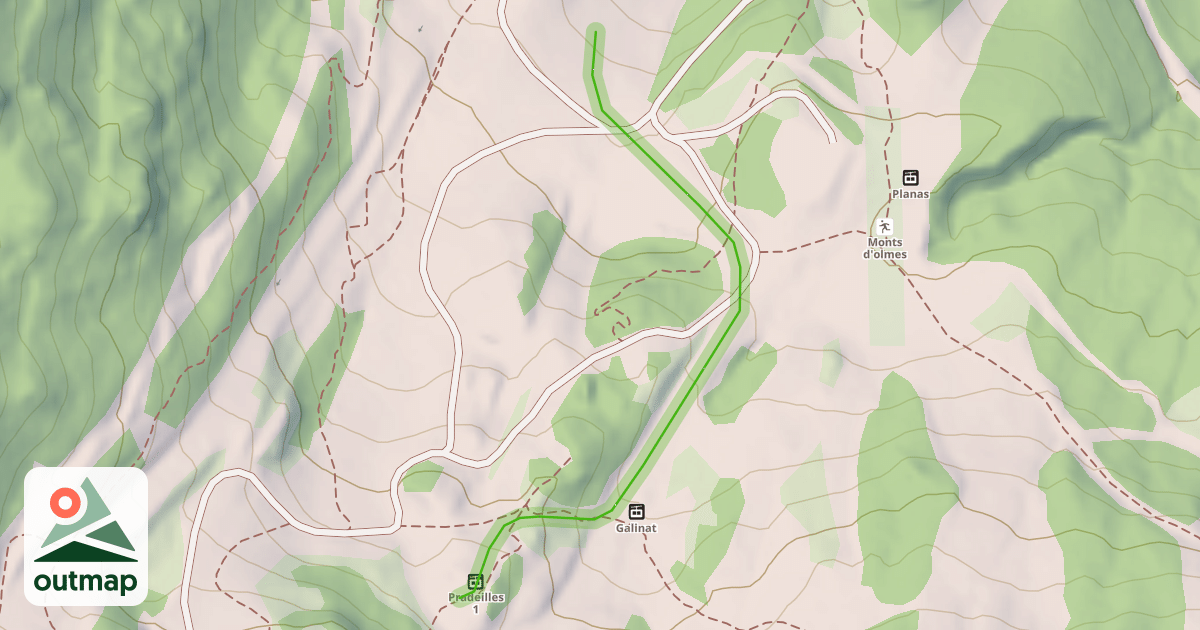 Map of Myrtilles
