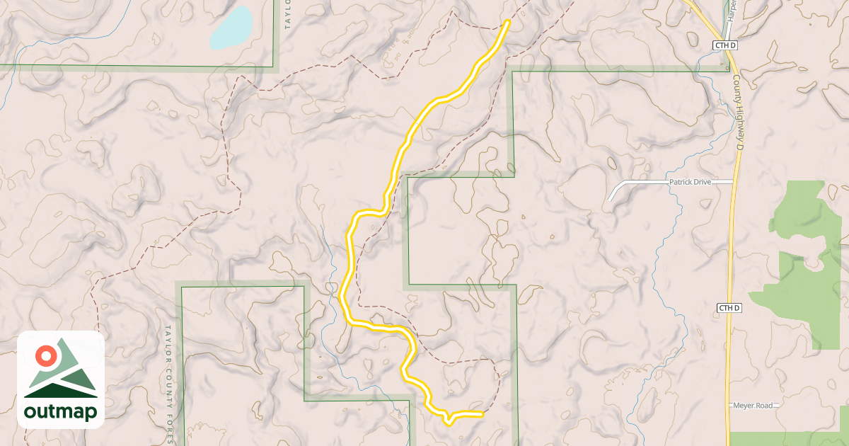 Map of Nordic Trail