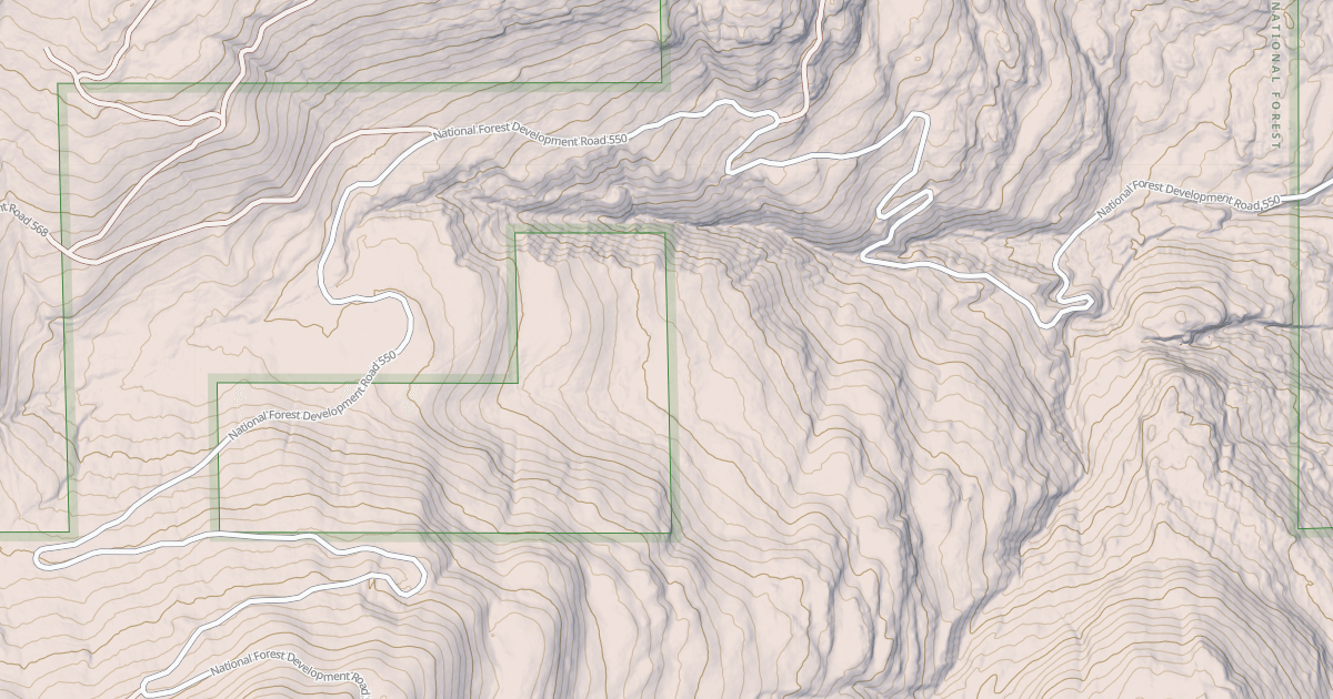 Map preview of NANCY CREEK