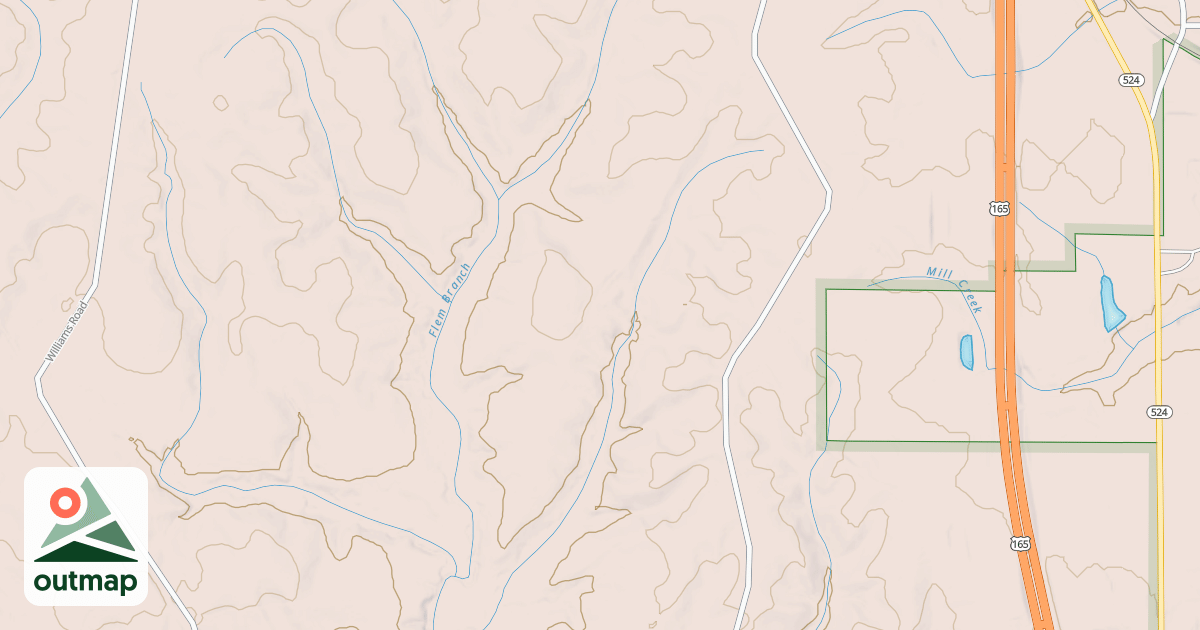 Map of 1280A