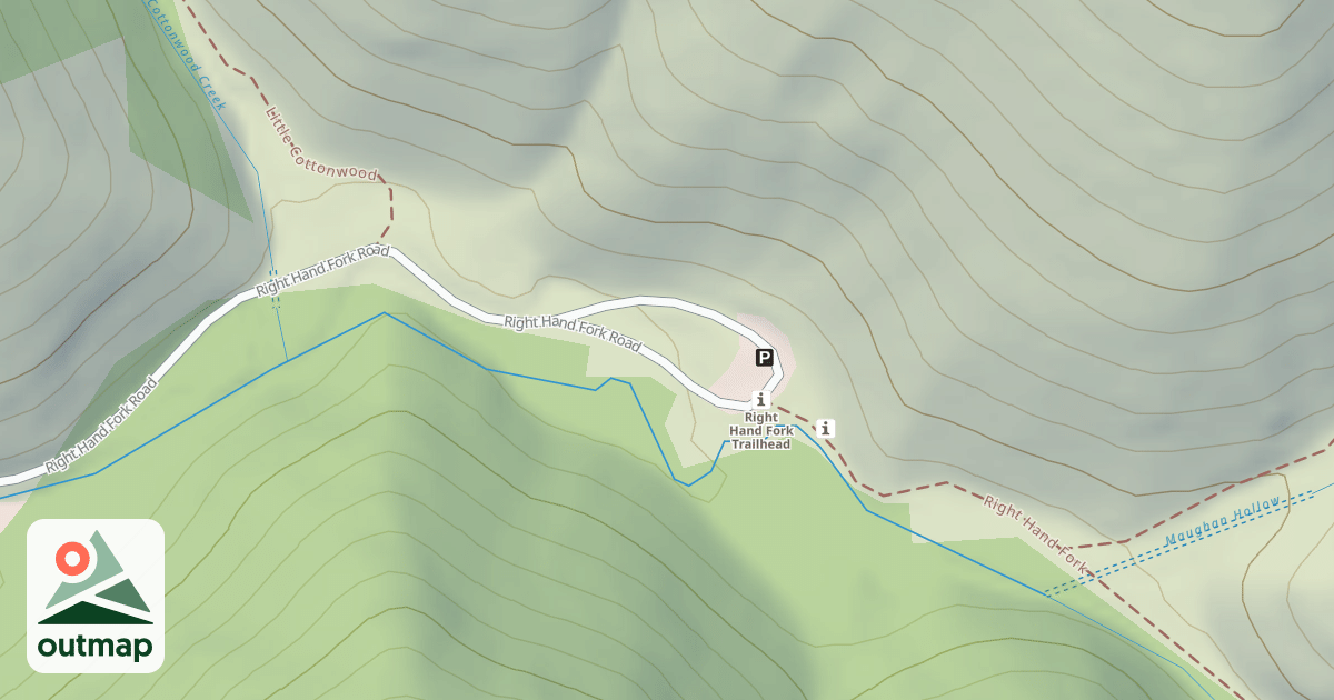 Map of RIGHT HAND FORK TH - 20138