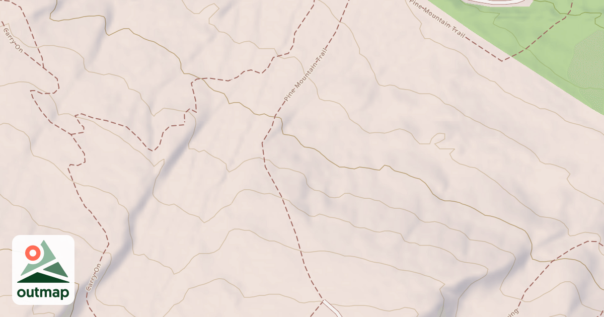 Map of Bear Springs Snomo