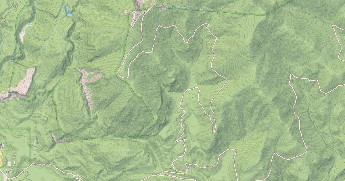 Map preview of SULLIVAN MTN