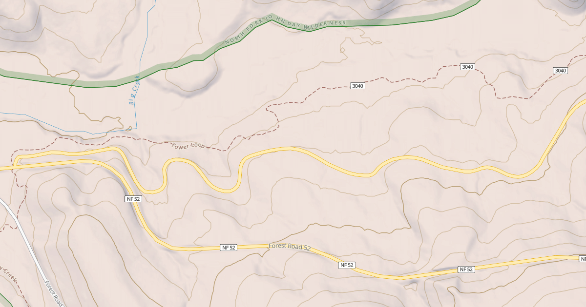 Map preview of TOWER MTN