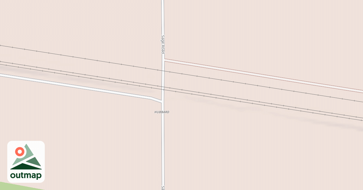 Map of Buffalo Run Snowmobile Trail