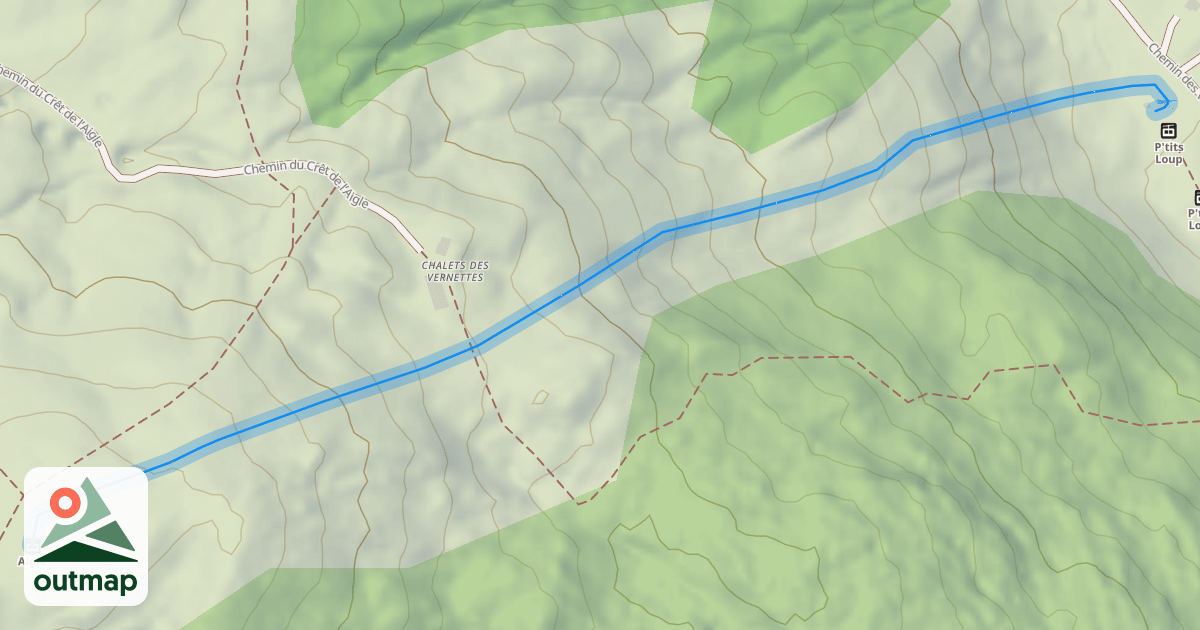 Map of Aiglons