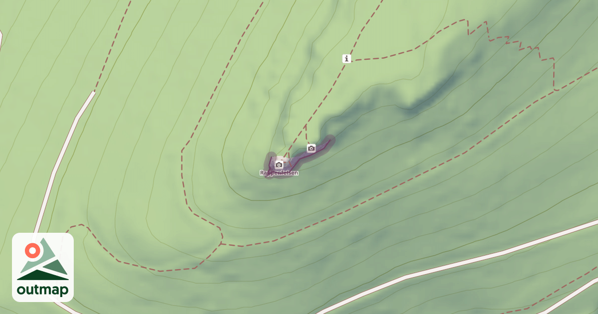 Map of Rappenfelsen