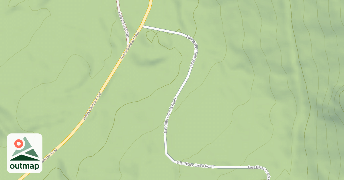 Map of 290-E BITTER CR