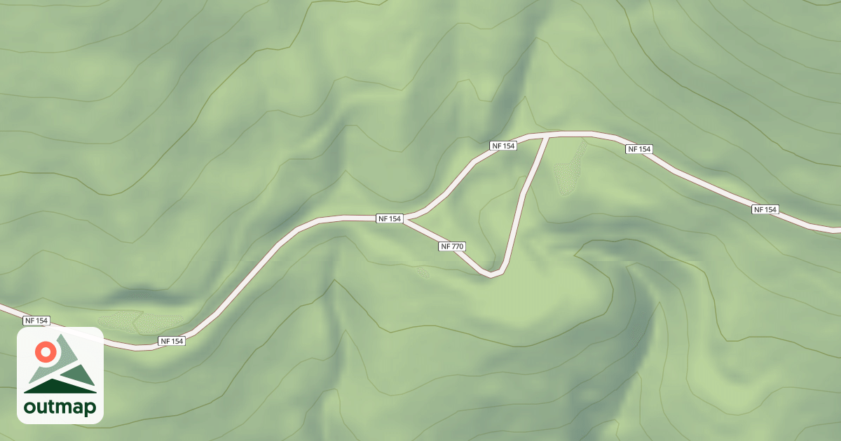 Map of BURNTS WATER HOLE