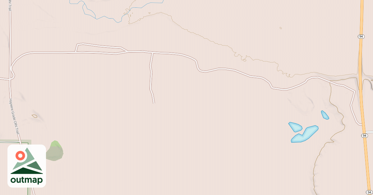 Map of Haywire Spur