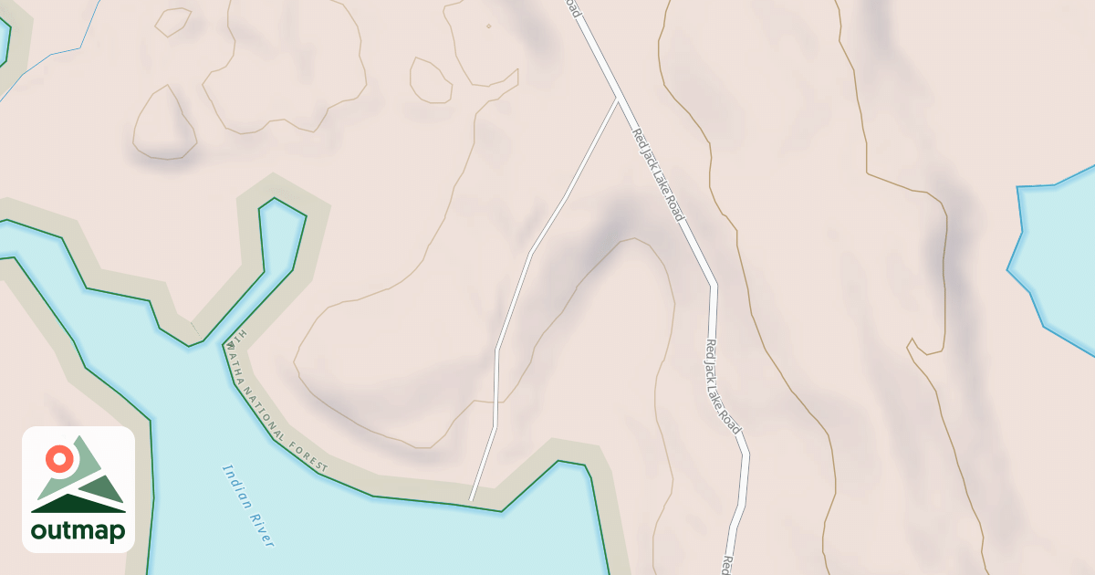 Map of FISH LAKE BOAT LANDING