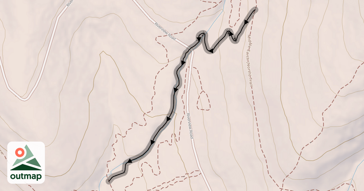 Map of Mordor Trail
