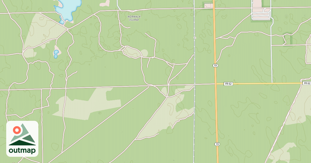 Map of USFS Motor Vehicle Use Map Roads {0EE849BA-C471-402C-8570-7A7E758E7C3D}