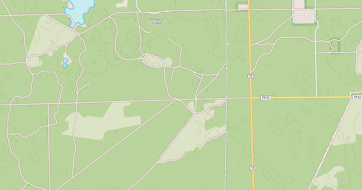 Map preview of USFS Motor Vehicle Use Map Roads {0EE849BA-C471-402C-8570-7A7E758E7C3D}