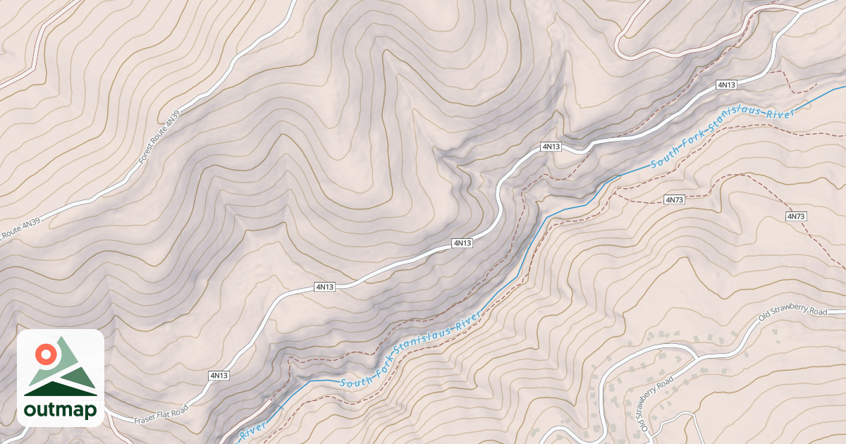 Map of FRASER FLAT RD