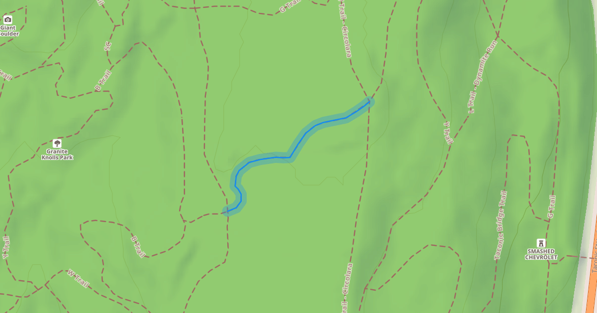 Map preview of R Trail