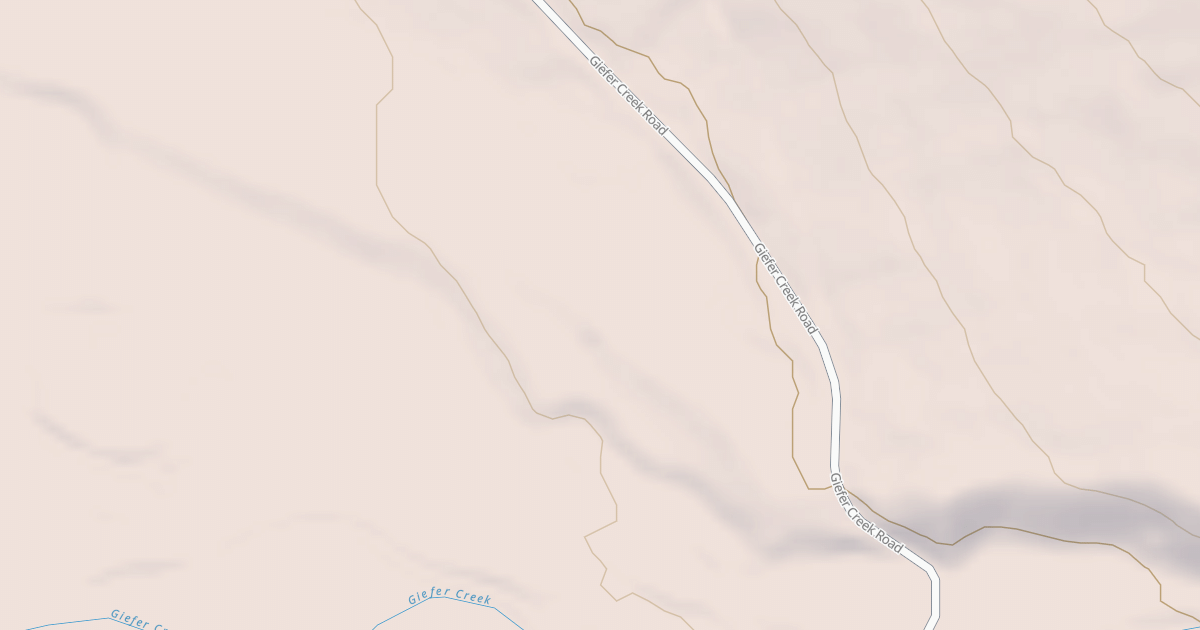 Map preview of GIEFER TRAILHEAD