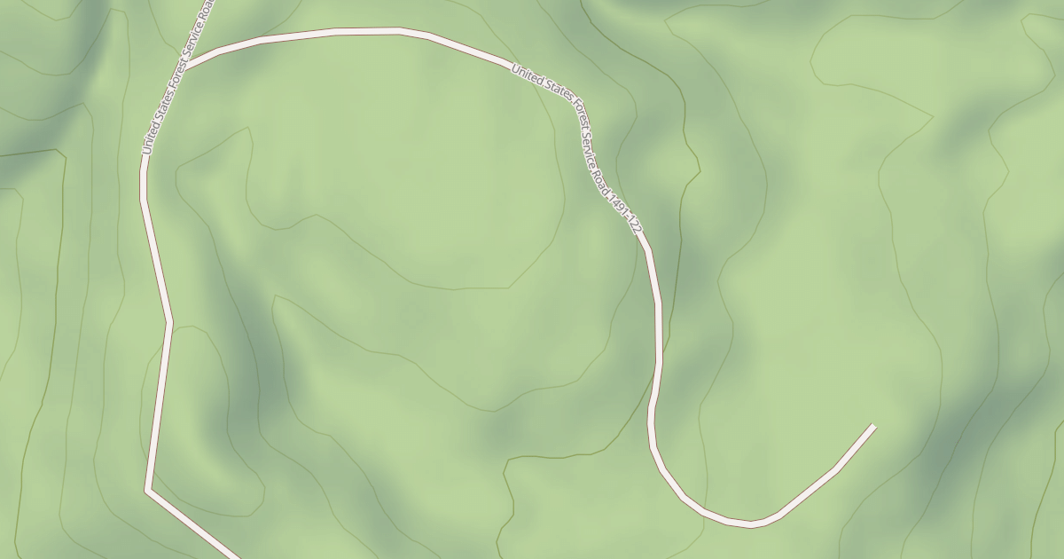 Map preview of USFS Motor Vehicle Use Map Roads {A10D290A-2298-4FE3-A6E0-DE9DAEEFF2E1}