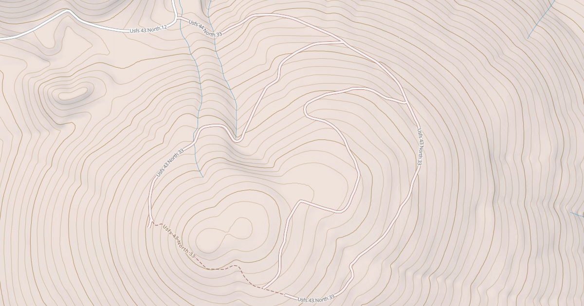 Map preview of BLACK MTN