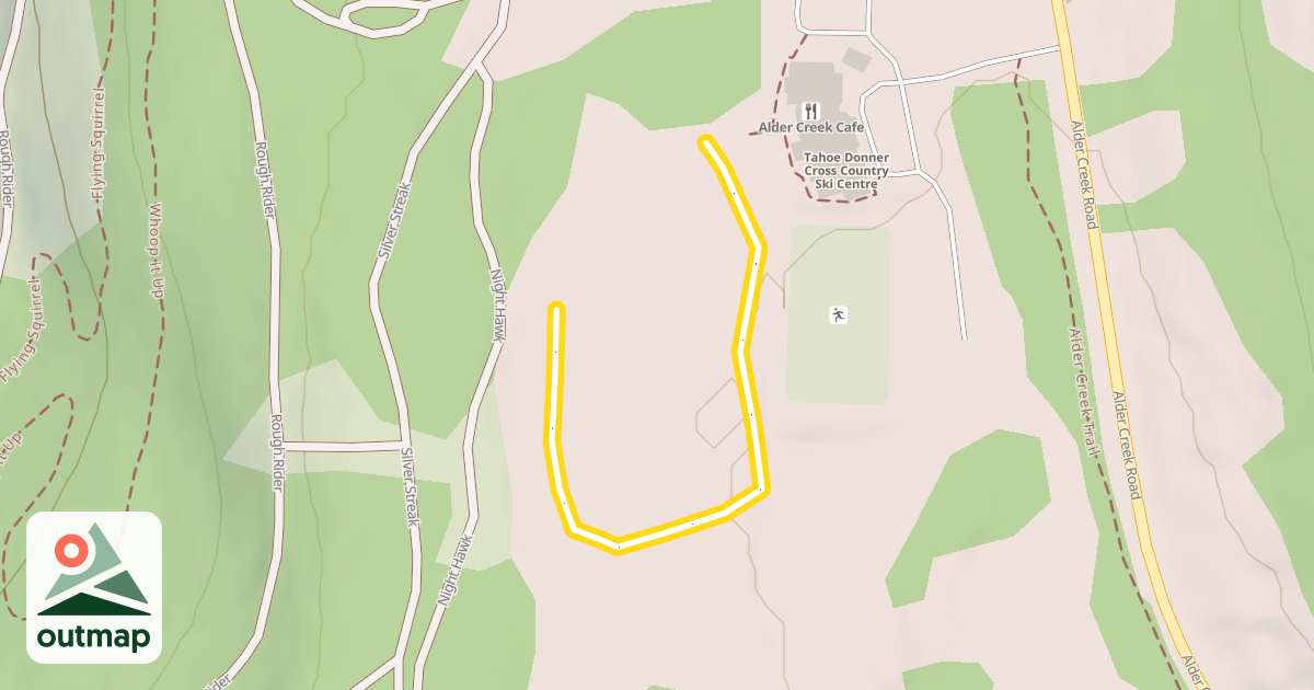 Map of Meadow Loop