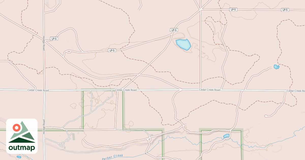 Map of Grand Traverse Motorcycle Trail
