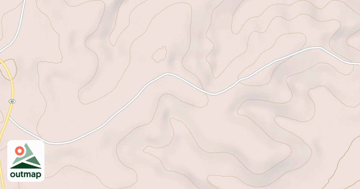 Map of WOLF RUN
