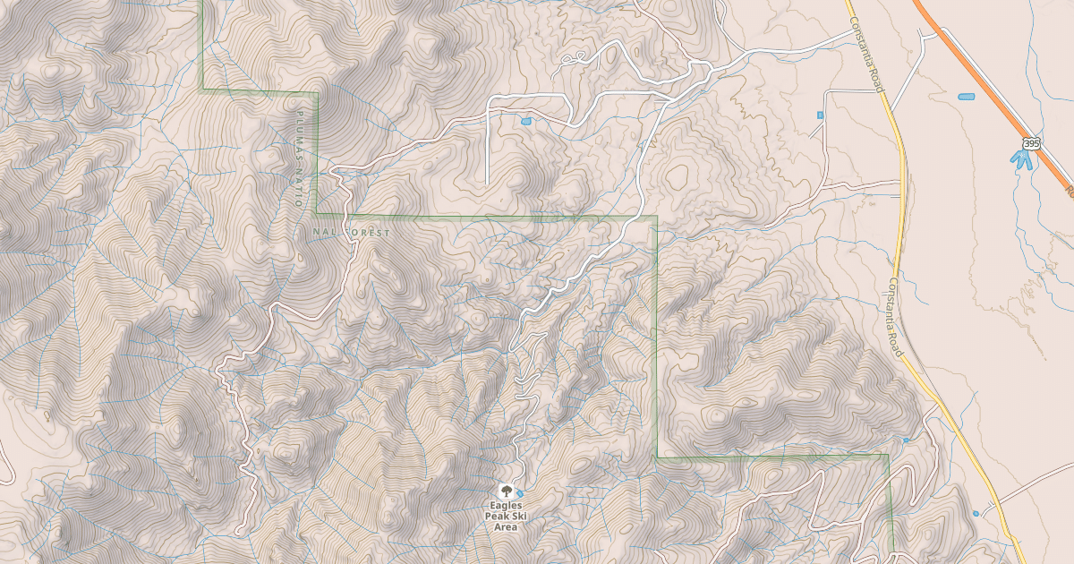 Map preview of DOYLE HEIGHTS