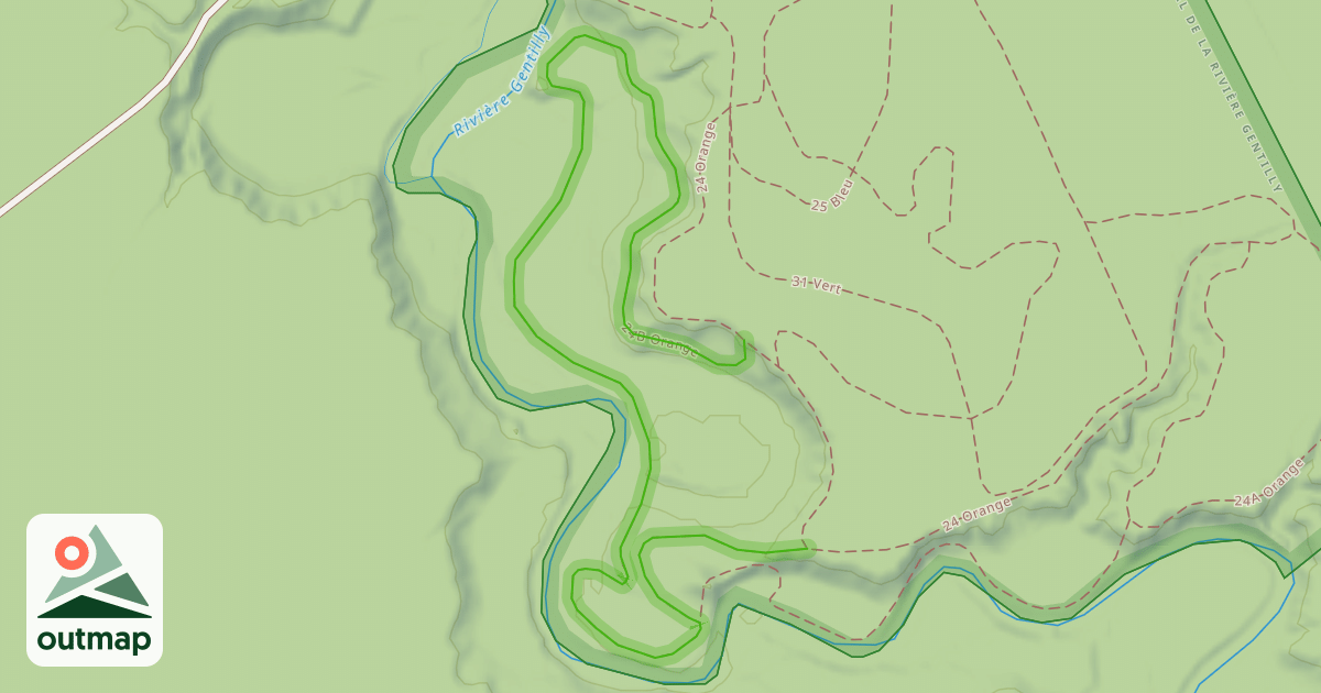 Map of 24B Orange